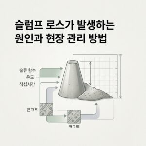 ai thumbnail minimal 슬럼프 로스가 발생하는 원인과 현장 관리 방법 1788667685