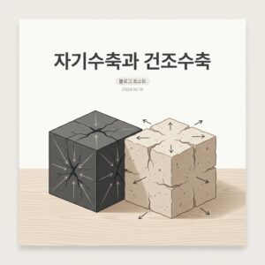ai thumbnail minimal 자기수축과 건조수축 1789276060