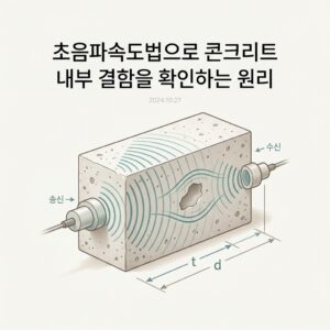 ai thumbnail minimal 초음파속도법으로 콘크리트 내부 결함을 확인하는 원리 1789276437