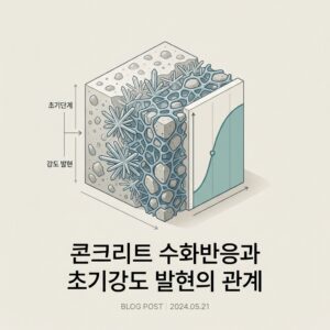 ai thumbnail minimal 콘크리트 수화반응과 초기강도 발현의 관계 1789275611