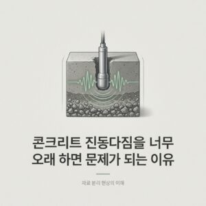 ai thumbnail minimal 콘크리트 진동다짐을 너무 오래 하면 문제가 되는 이유 1789275384